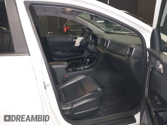 2019 Kia Sportage EX with VIN KNDPNCACXK7571757, listed as a IAAI auction lot 41919955 with 80,895 mi miles. Bid and sale history available at carsss.com. Image 5.