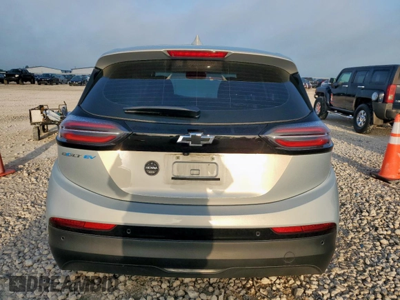 2023 Chevrolet Bolt EV 2LT with VIN 1G1FX6S02P4169017, listed as a Copart auction lot 59164215 with 20,508 mi miles and Salvage title. Bid and sale history available at DreamBid. Image 6.