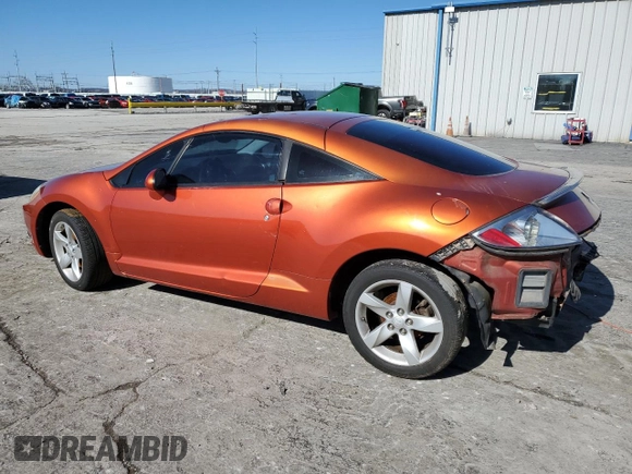 2009 Mitsubishi Eclipse GS with VIN 4A3AK24F49E041009, listed as a Copart auction lot 43630935 with 172,715 mi miles and Salvage Title. Bid and sale history available at DreamBid. Image 2.