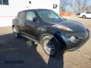 2013 Nissan Juke SV with VIN JN8AF5MV1DT215840, listed as a IAAI auction lot 41291261 with 151,086 mi miles and . Bid and sale history available at carsss.com. Image 1.