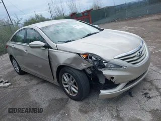 2011 Hyundai Sonata GLS with VIN 5NPEB4AC2BH061548, listed as a IAAI auction lot 42055422 with 131,366 mi miles and . Bid and sale history available at carsss.com. Image 1.