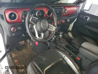 2020 Jeep Gladiator Rubicon z VIN 1C6JJTBG4LL102523, wystawiony jako Copart lot #54735955 z przebiegiem 104 579 mil mil oraz Szkoda całkowita • Salvage title. Historia ofert i sprzedaży dostępna na DreamBid. Obrazek 8.