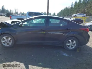 2014 Hyundai Elantra SE with VIN 5NPDH4AE7EH539592, listed as a IAAI auction lot 41878347 with 160,125 mi miles. Bid and sale history available at carsss.com. Image 14.