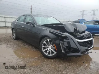 2016 Cadillac CTS Luxury Collection AWD with VIN 1G6AX5SS3G0113403, listed as a Copart auction lot 85917744 with 19,736 mi miles and Salvage Title. Bid and sale history available at DreamBid. Image 4.