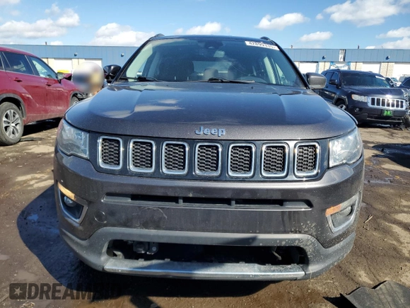 2021 Jeep Compass Limited with VIN 3C4NJDCB1MT508865, listed as a Copart auction lot 42899335 with 73,374 mi miles and Non Repairable. Bid and sale history available at carsss.com. Image 5.