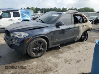 2017 BMW X5 xDrive35i with VIN 5UXKR0C31H0X80816, listed as a Copart auction lot 58615435 with Not provided miles and Salvage title. Bid and sale history available at DreamBid. Image 1.