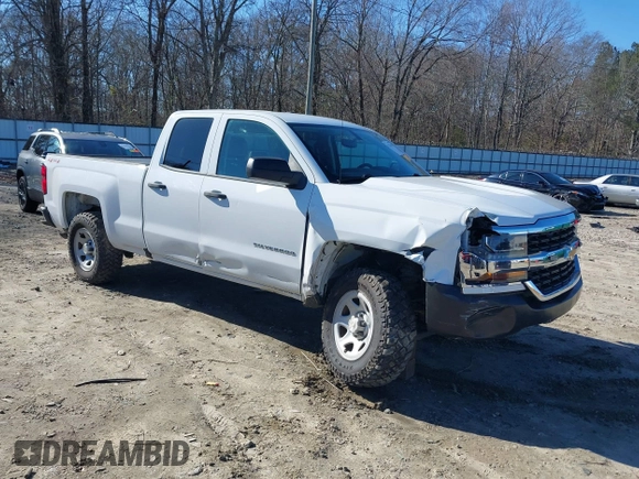 2017 Chevrolet Silverado 1500 Work Truck with VIN 1GCVKNEC2HZ208923, listed as a IAAI auction lot 41234814 with 176,543 mi miles. Bid and sale history available at carsss.com. Image 1.
