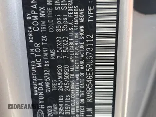 2024 Hyundai Palisade Limited z VIN KM8R54GE5RU673112, wystawiony jako Copart lot #53833465 z przebiegiem 49 108 mil mil oraz Szkoda całkowita • Salvage title. Historia ofert i sprzedaży dostępna na DreamBid. Obrazek 13.
