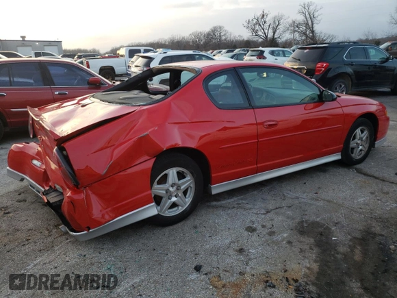 2002 Chevrolet Monte Carlo SS with VIN 2G1WX15K929335538, listed as a Copart auction lot 37549594 with 61,286 mi miles and Salvage Title. Bid and sale history available at carsss.com. Image 3.
