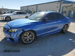 2015 BMW 2 Series M235i with VIN WBA1J7C56FV358603, listed as a Copart auction lot 48729635 with 66,650 mi miles and Salvage title. Bid and sale history available at DreamBid. Image 1.