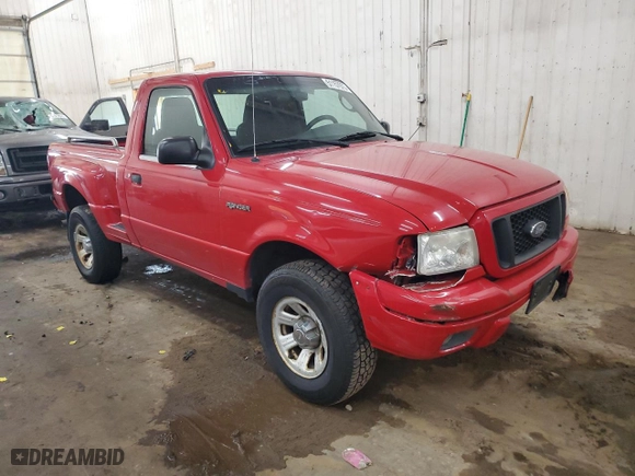 2004 Ford Ranger XL with VIN 1FTYR10U54PA88185, listed as a Copart auction lot 51157975 with 175,121 mi miles and Clean Title. Bid and sale history available at carsss.com. Image 4.