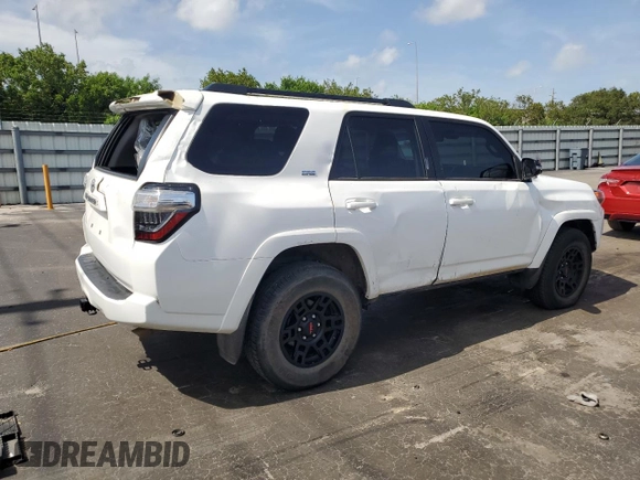 2023 Toyota 4Runner SR5 Premium with VIN JTENU5JR5P6156784, listed as a Copart auction lot 64789665 with 25,366 mi miles and Salvage title. Bid and sale history available at DreamBid. Image 3.