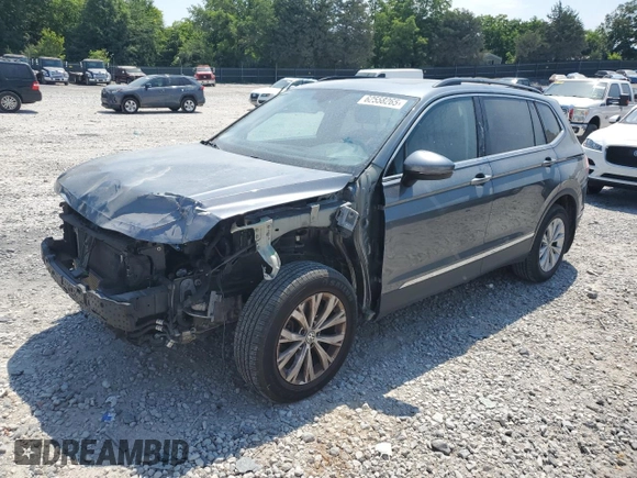 2018 Volkswagen Tiguan SEL с VIN 3VV2B7AX9JM095648, выставлен на аукционе Copart как лот 62558265 с пробегом 104 498 миль миль и Списание • Salvage title. История ставок и продаж доступна на DreamBid. Изображение 1.
