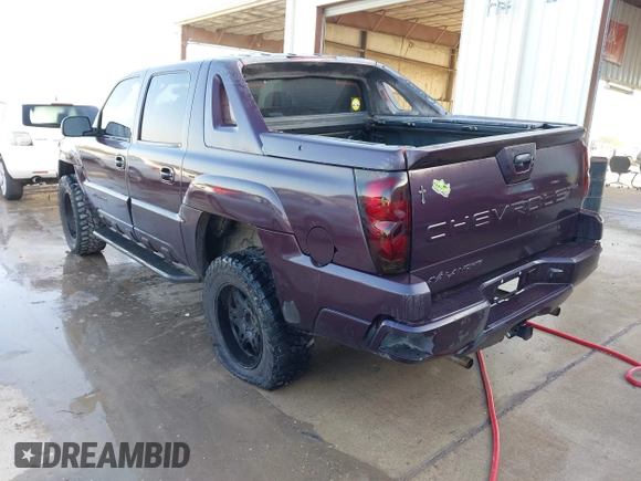 2004 Chevrolet Avalanche with VIN 3GNEC12T94G262585, listed as a IAAI auction lot 41994258 with 174,707 mi miles and . Bid and sale history available at DreamBid. Image 3.