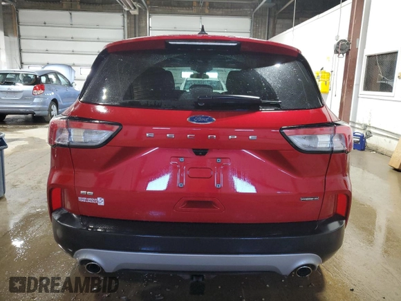 2020 Ford Escape SE Sport Hybrid with VIN 1FMCU9BZ5LUC58086, listed as a Copart auction lot 51821055 with 41,123 mi miles and Salvage Title. Bid and sale history available at DreamBid. Image 6.