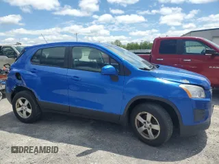 2016 Chevrolet Trax LS z VIN KL7CJNSB5GB560372, wystawiony jako Copart lot #57036625 z przebiegiem 101 387 mil mil oraz Szkoda całkowita • Salvage title. Historia ofert i sprzedaży dostępna na DreamBid. Obrazek 4.