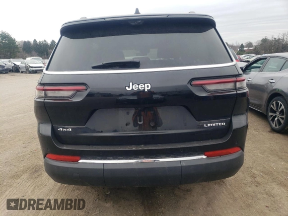 2024 Jeep Grand Cherokee Limited with VIN 1C4RJKBG2R8618798, listed as a Copart auction lot 50097225 with 3,330 mi miles and Salvage title. Bid and sale history available at DreamBid. Image 6.