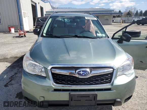 2015 Subaru Forester 2.5i with VIN JF2SJABC3FH544846, listed as a Copart auction lot 52390995 with 135,965 mi miles and Salvage Title. Bid and sale history available at carsss.com. Image 5.
