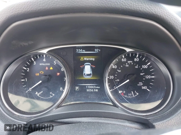 2016 Nissan Rogue SL with VIN 5N1AT2MT9GC753445, listed as a IAAI auction lot 42011924 with 110,663 mi miles and . Bid and sale history available at carsss.com. Image 7.