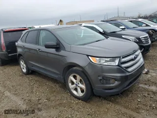 2015 Ford Edge SE with VIN 2FMTK3G96FBB44801, listed as a Copart auction lot 45206085 with 162,726 mi miles and Clean Title. Bid and sale history available at carsss.com. Image 4.