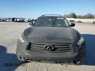 2016 Infiniti QX70 with VIN JN8CS1MU8GM670655, listed as a Copart auction lot 47000555 with 152,574 mi miles and Salvage Title. Bid and sale history available at DreamBid. Image 11.