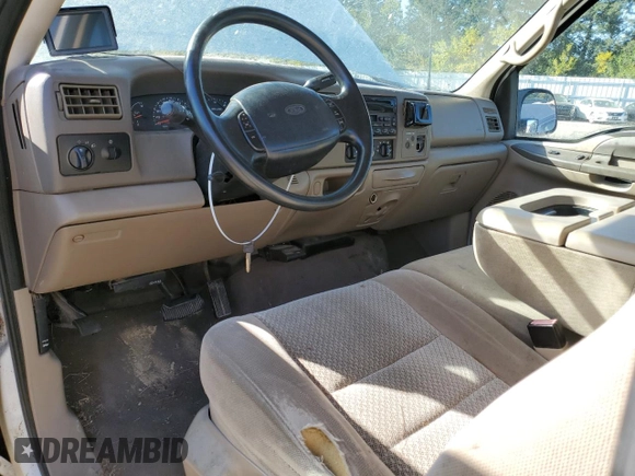2002 Ford F-350 with VIN 1FTSF30S02EC49608, listed as a Copart auction lot 76176934 with 146,708 mi miles and Clean title. Bid and sale history available at DreamBid. Image 8.