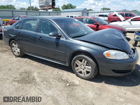 2014 Chevrolet Impala LT с VIN 2G1WB5E35E1180519, выставлен на аукционе Copart как лот 56638725 с пробегом Не указан миль и Списание • Salvage title. История ставок и продаж доступна на DreamBid. Изображение 4.
