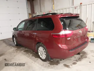2015 Toyota Sienna Ltd with VIN 5TDDK3DC9FS121889, listed as a IAAI auction lot 41739208 with 194,548 mi miles. Bid and sale history available at carsss.com. Image 3.
