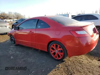 2007 Honda Civic Cpe LX with VIN 2HGFG12627H540924, listed as a Copart auction lot 47042525 with 247,194 mi miles and Non Repairable. Bid and sale history available at carsss.com. Image 2.