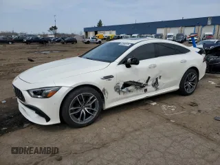 2019 Mercedes-Benz AMG GT 53 z VIN WDD7X6BB0KA007660, wystawiony jako Copart lot #52593275 z przebiegiem 64 296 mil mil oraz Szkoda całkowita • Salvage title. Historia ofert i sprzedaży dostępna na DreamBid. Obrazek 1.