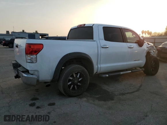 2013 Toyota Tundra Limited with VIN 5TFFY5F10DX146184, listed as a Copart auction lot 83433164 with 156,559 mi miles and Salvage title. Bid and sale history available at DreamBid. Image 3.