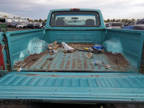 1995 Ford F-150 with VIN 1FTEF14NXSNA51477, listed as a Copart auction lot 76371134 with 113,544 mi miles and Salvage Title. Bid and sale history available at carsss.com. Image 10.