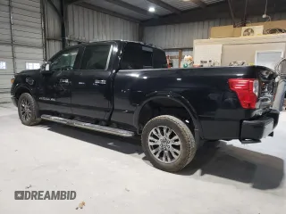 2017 Nissan Titan XD SL with VIN 1N6BA1F48HN561757, listed as a Copart auction lot 87204594 with 100,339 mi miles and Salvage Title. Bid and sale history available at carsss.com. Image 2.