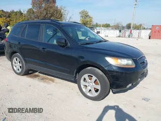 2007 Hyundai Santa Fe SE with VIN 5NMSH13E47H085921, listed as a IAAI auction lot 40712971 with 110,127 mi miles and . Bid and sale history available at DreamBid. Image 1.