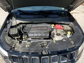 2021 Jeep Compass Trailhawk with VIN 3C4NJDDB7MT598280, listed as a Copart auction lot 58241695 with 116,928 mi miles and Salvage title. Bid and sale history available at DreamBid. Image 12.
