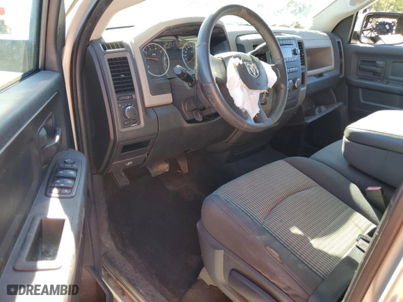 2010 Dodge Ram 1500 ST with VIN 1D7RB1GP0AS250263, listed as a Copart auction lot 80908234 with 111,498 mi miles and Salvage Title. Bid and sale history available at carsss.com. Image 8.