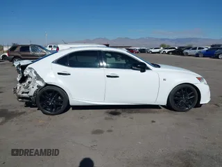 2015 Lexus IS 250 with VIN JTHBF1D25F5056907, listed as a IAAI auction lot 41348874 with 246,372 mi miles and . Bid and sale history available at carsss.com. Image 14.