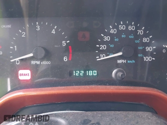 1998 Jeep Wrangler Sahara z VIN 1J4FY49S1WP802940, wystawiony jako IAAI lot #41433820 z przebiegiem 122 180 mil mil oraz . Historia ofert i sprzedaży dostępna na DreamBid. Obrazek 7.