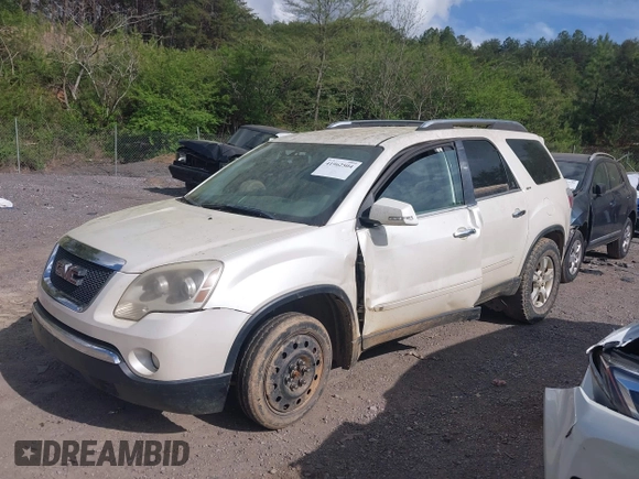 2009 GMC Acadia SLT1 with VIN 1GKER23DX9J116565, listed as a IAAI auction lot 41962504 with 252,042 mi miles. Bid and sale history available at carsss.com. Image 6.