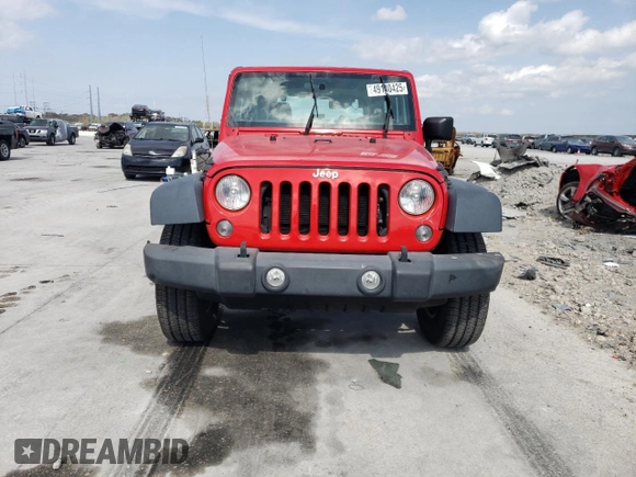 2018 Jeep Wrangler Sport S with VIN 1C4GJWAG2JL922408, listed as a Copart auction lot 49140425 with 62,632 mi miles and Salvage title. Bid and sale history available at DreamBid. Image 5.