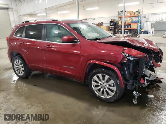 2017 Jeep Cherokee Overland с VIN 1C4PJMJS2HW608601, выставлен на аукционе Copart как лот 43157625 с пробегом 95 982 миль миль и Списание • Salvage title. История ставок и продаж доступна на DreamBid. Изображение 4.