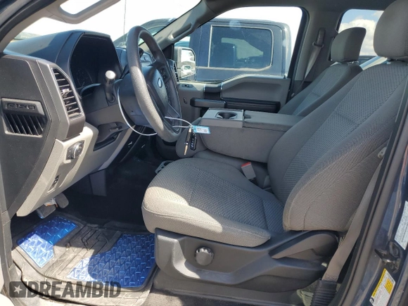2018 Ford F-150 XL with VIN 1FTEW1E53JKE15690, listed as a Copart auction lot 54586685 with 165,730 mi miles and Clean title. Bid and sale history available at DreamBid. Image 7.