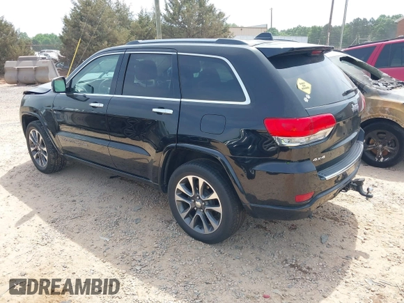 2017 Jeep Grand Cherokee Overland z VIN 1C4RJFCG4HC662884, wystawiony jako IAAI lot #42172826 z przebiegiem 79 305 mil mil oraz . Historia ofert i sprzedaży dostępna na DreamBid. Obrazek 3.