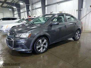 2017 Chevrolet Sonic Premier with VIN 1G1JF5SB2H4119132, listed as a Copart auction lot 53366615 with 127,553 mi miles and Clean Title. Bid and sale history available at carsss.com. Image 1.