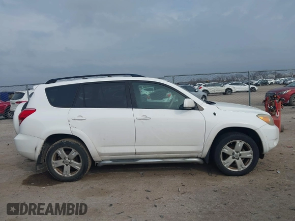 2007 Toyota RAV4 Sport with VIN JTMZD32V575059290, listed as a IAAI auction lot 41711738 with 260,346 mi miles. Bid and sale history available at carsss.com. Image 13.