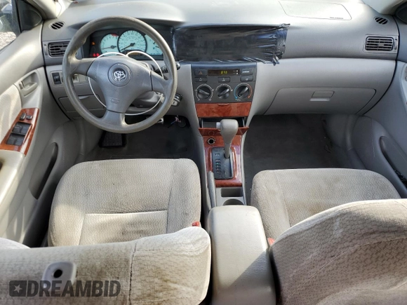 2004 Toyota Corolla CE with VIN 2T1BR32E64C297117, listed as a Copart auction lot 54046205 with 205,127 mi miles and Salvage Title. Bid and sale history available at DreamBid. Image 8.