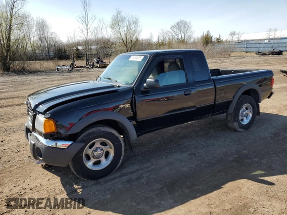 2001 Ford Ranger XL Fleet with VIN 1FTZR15E21TA42192, listed as a Copart auction lot 51439005 with 117,334 mi miles and Salvage Title. Bid and sale history available at DreamBid. Image 1.