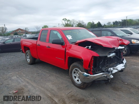 2017 Chevrolet Silverado 1500 Work Truck with VIN 1GCVKNEH9HZ192277, listed as a IAAI auction lot 42073069 with 134,878 mi miles. Bid and sale history available at carsss.com. Image 1.
