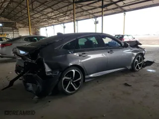 2020 Honda Accord Sedan Sport with VIN 1HGCV1F30LA050600, listed as a Copart auction lot 42180735 with 85,327 mi miles and Salvage Title. Bid and sale history available at carsss.com. Image 3.