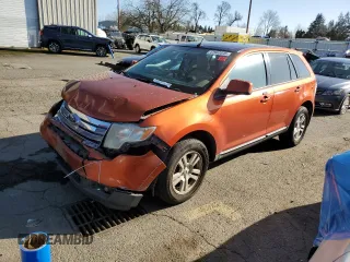 2007 Ford Edge SEL PLUS with VIN 2FMDK39C27BA65320, listed as a Copart auction lot 47980545 with 171,324 mi miles and Salvage Title. Bid and sale history available at carsss.com. Image 1.